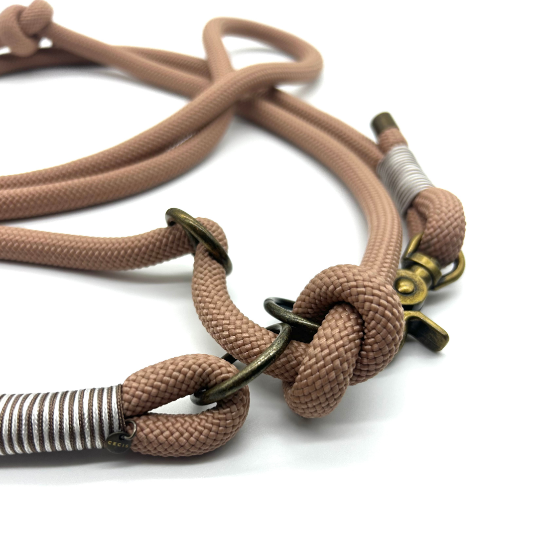 Retrieverleine 'Lucky Leash' in Beige