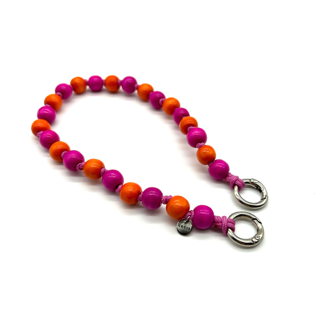 Handykette Short in Pink/Orange