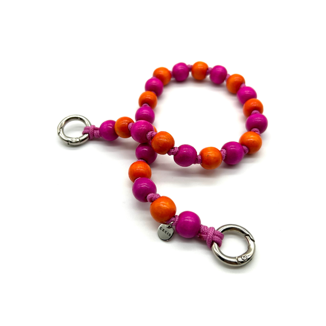 Handykette Short in Pink/Orange