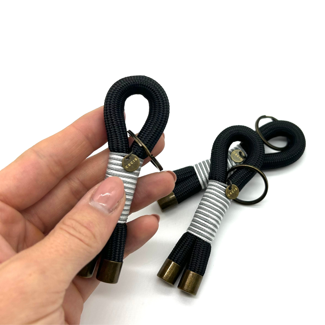 Schlüsselanhänger Pocket Schwarz