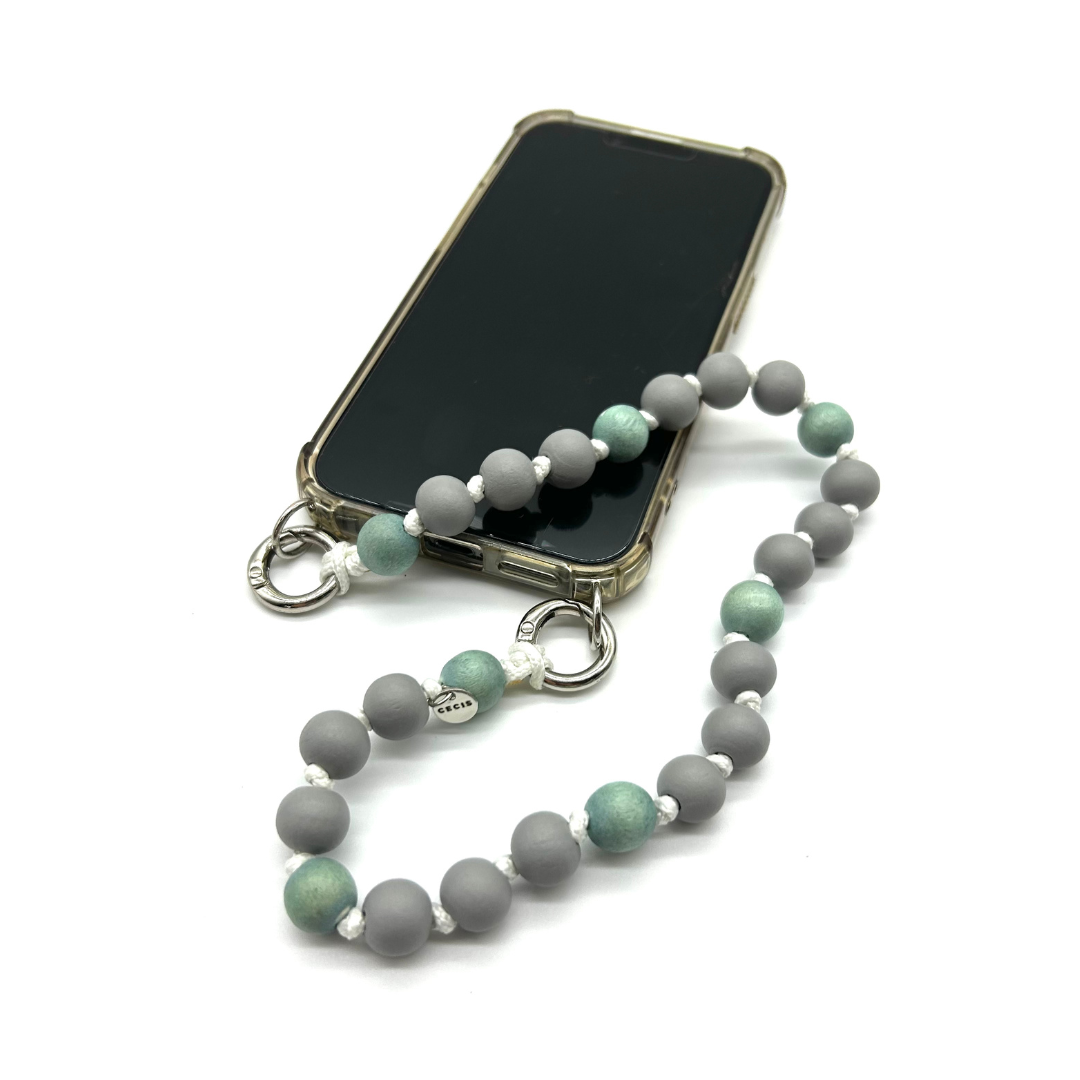 Handykette Short in Grau