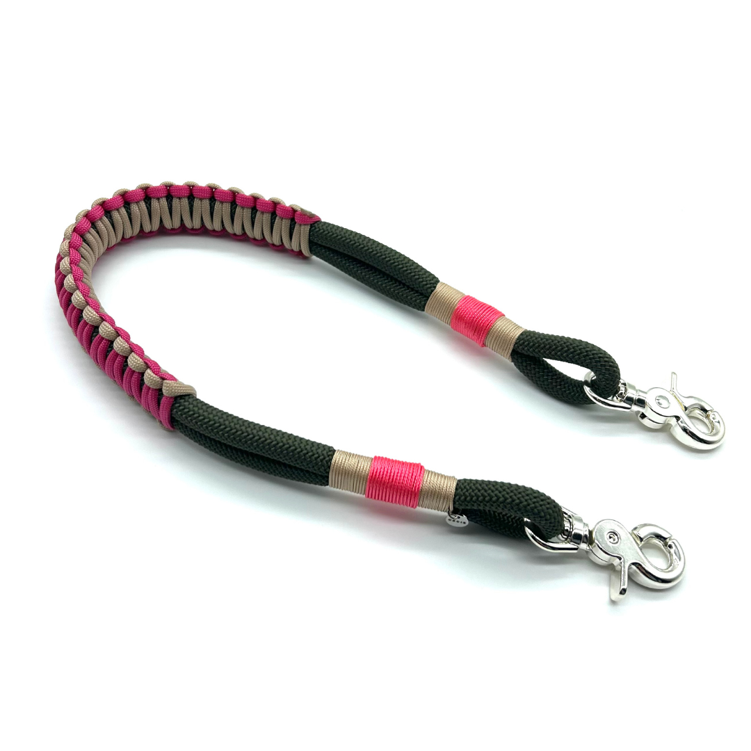 Bag Strap Duo Olive/Pink