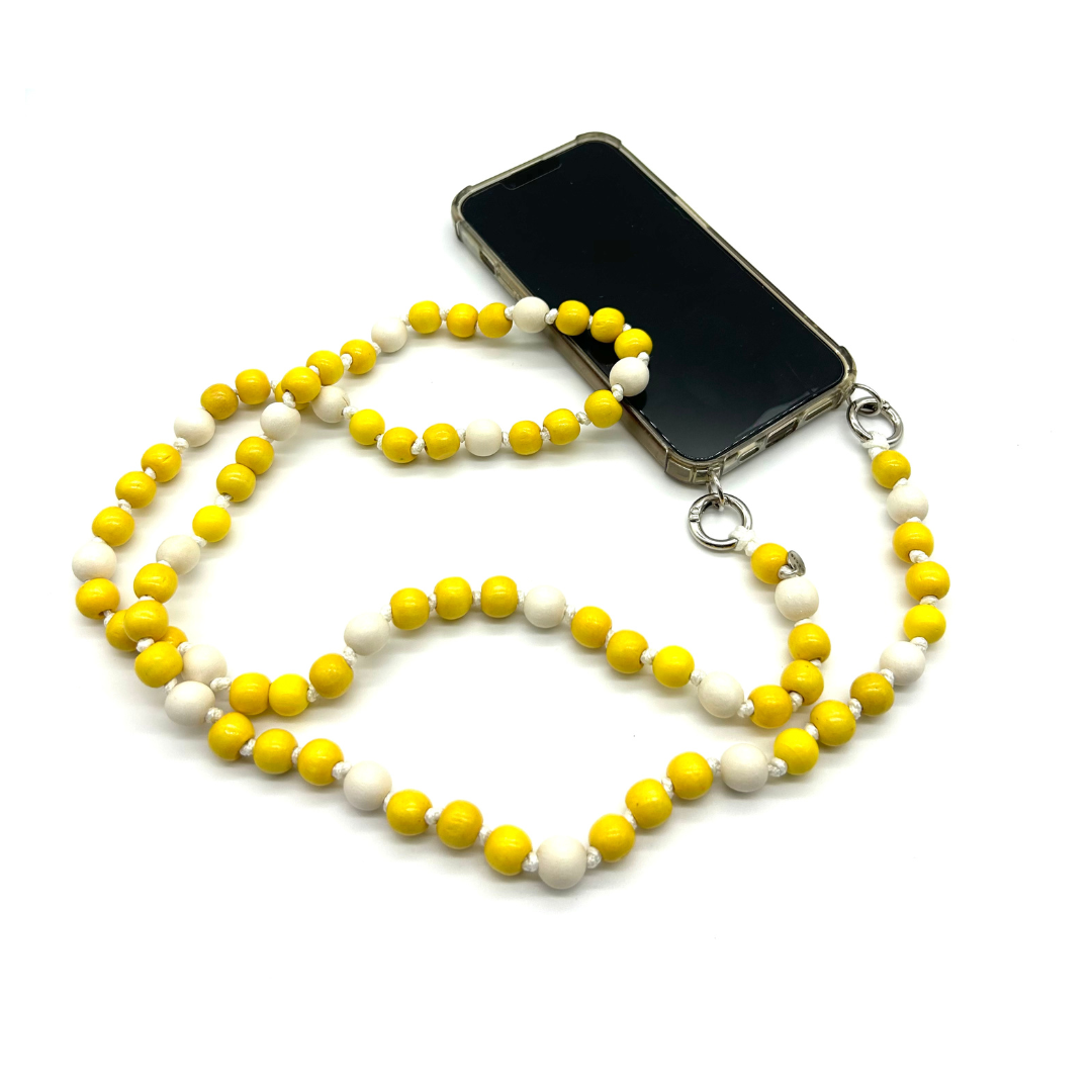 Handykette Crossbody in Gelb