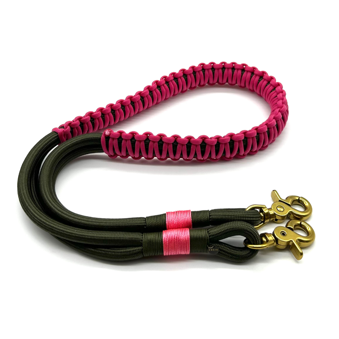 Bag Strap Uno Olive/Pink