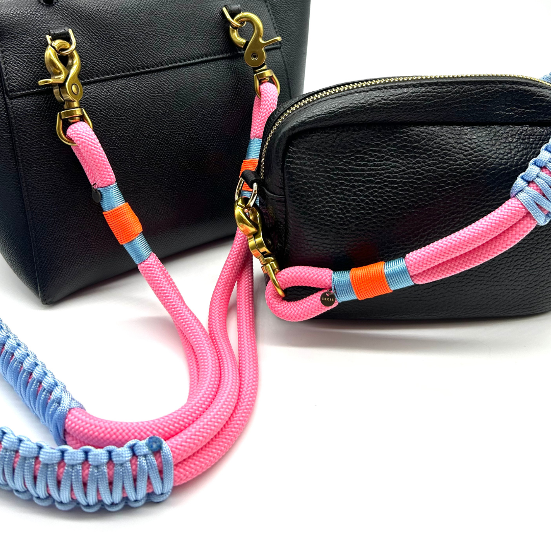 Bag Strap Uno Pink/Hellblau