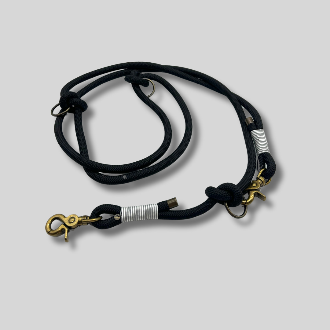 Tauleine 'Lucky Leash' in Schwarz