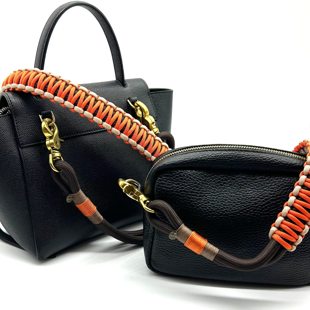 Bag Strap Duo Braun/Orange
