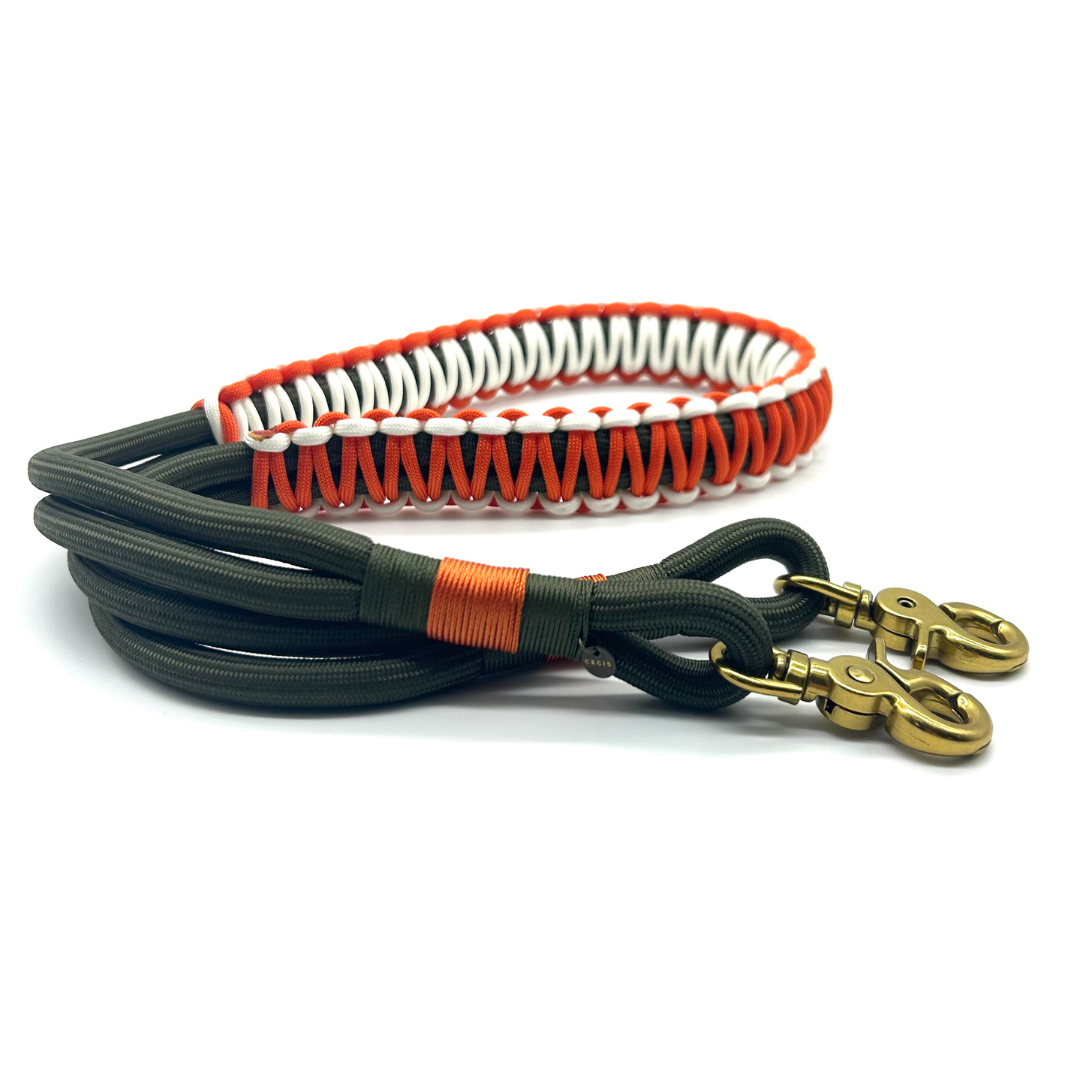 Bag Strap Duo Olive/Orange