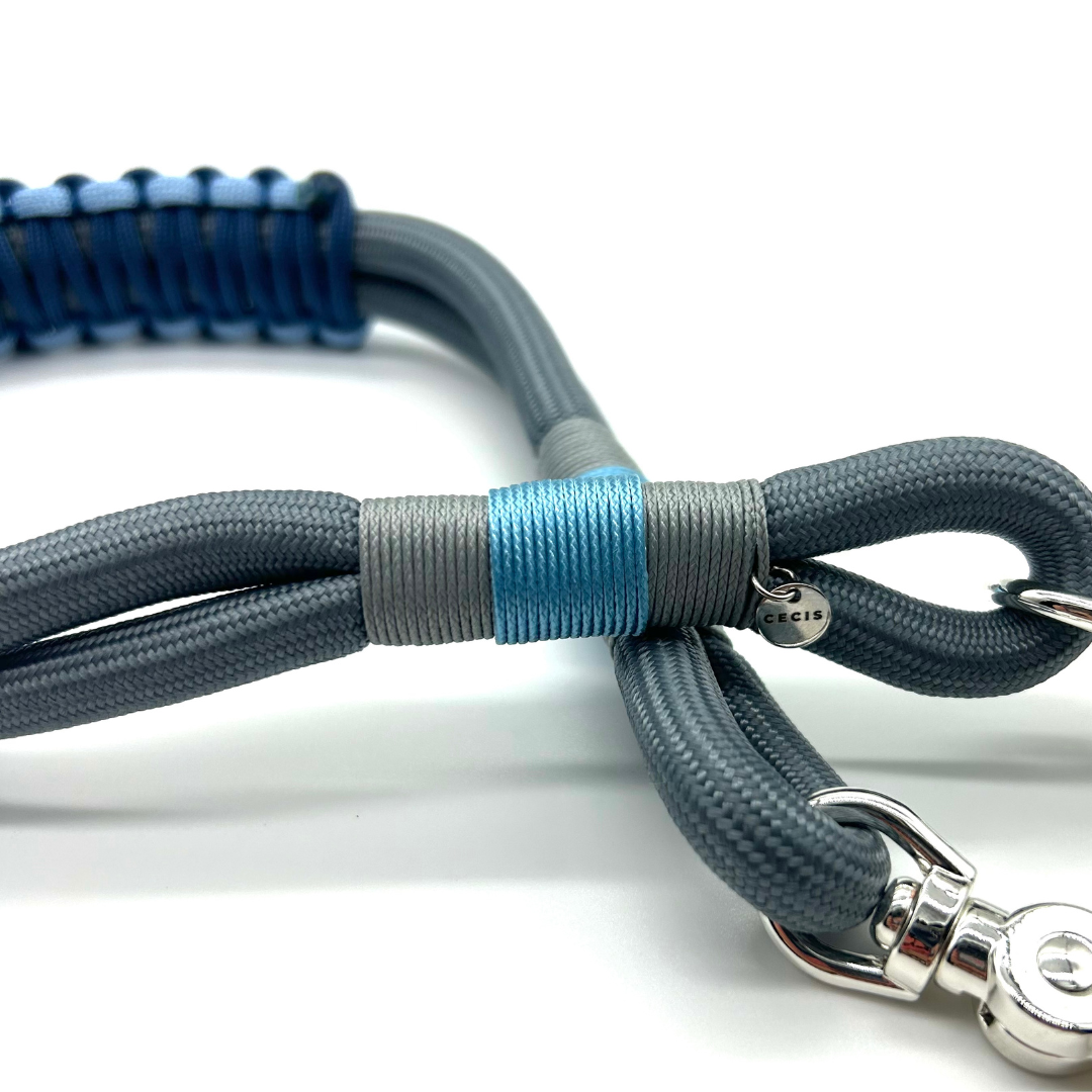 Bag Strap Duo Grau/Blau