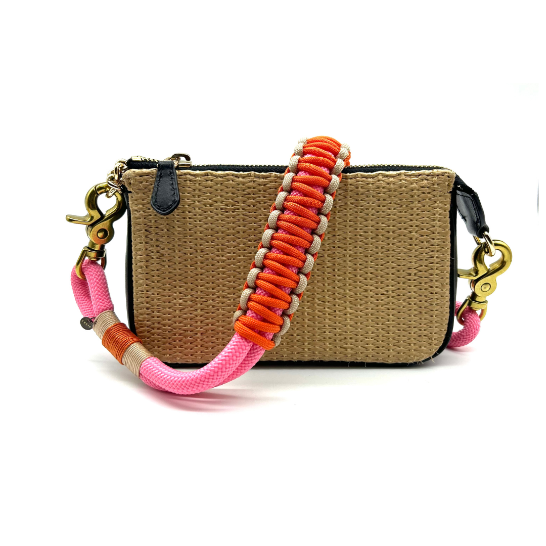 Bag Strap Duo Pink/Orange