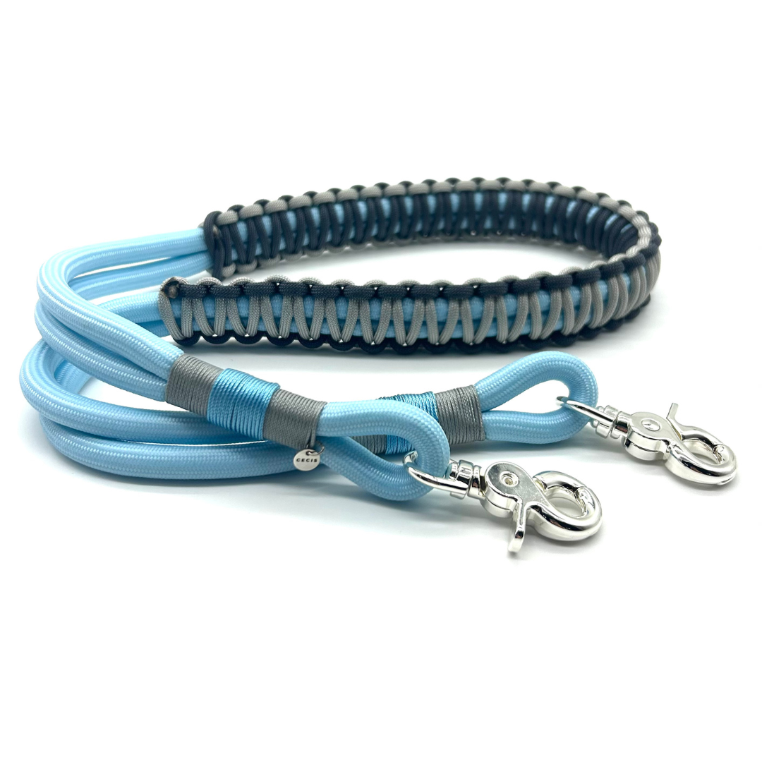 Bag Strap Duo Hellblau/Grau