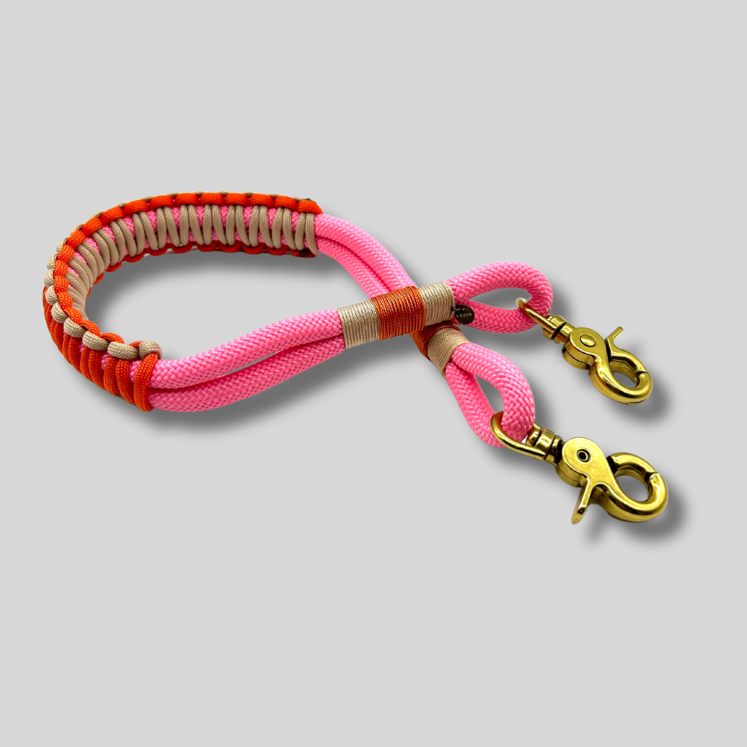 Bag Strap Duo Pink/Orange