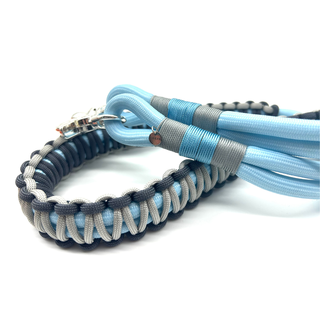 Bag Strap Duo Hellblau/Grau