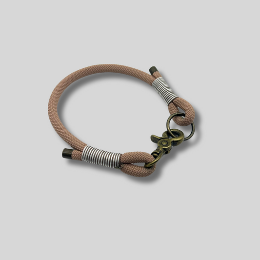 Halsband 'Lucky Leash' in Beige