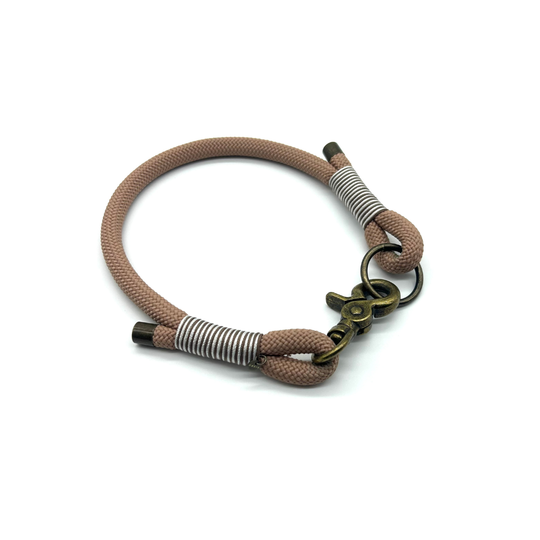 Halsband 'Lucky Leash' in Beige