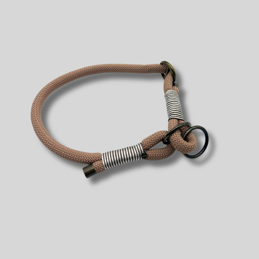 Zughalsband 'Lucky Leash' in Beige