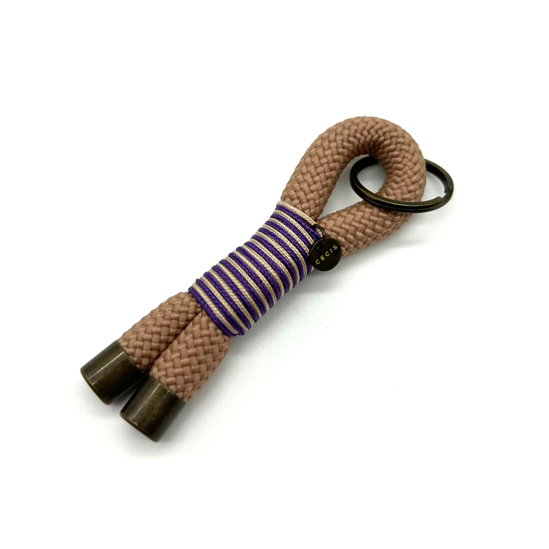 Schlüsselanhänger Pocket Beige