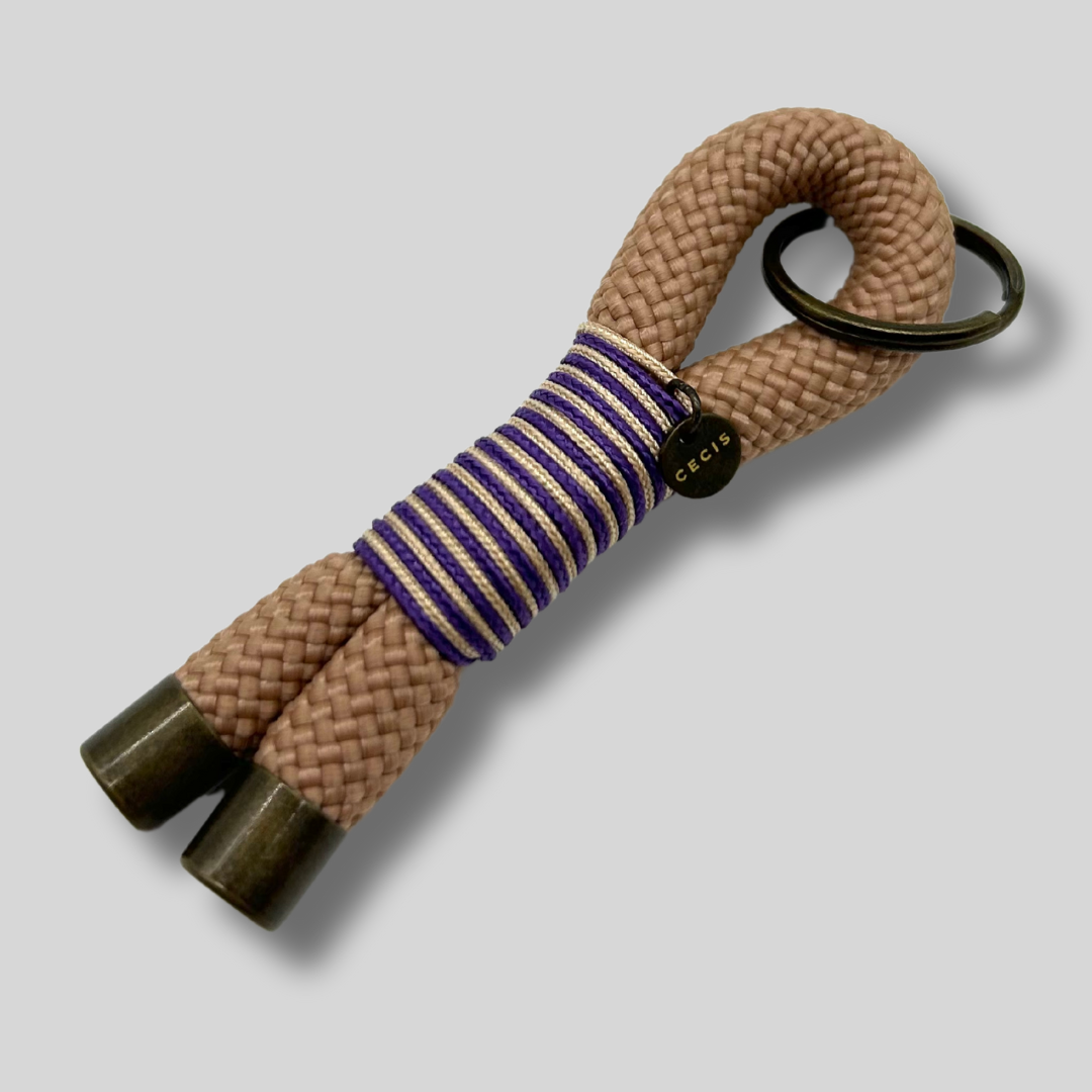 Schlüsselanhänger Pocket Beige