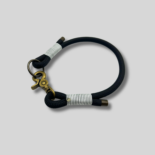 Halsband 'Lucky Leash' in Schwarz