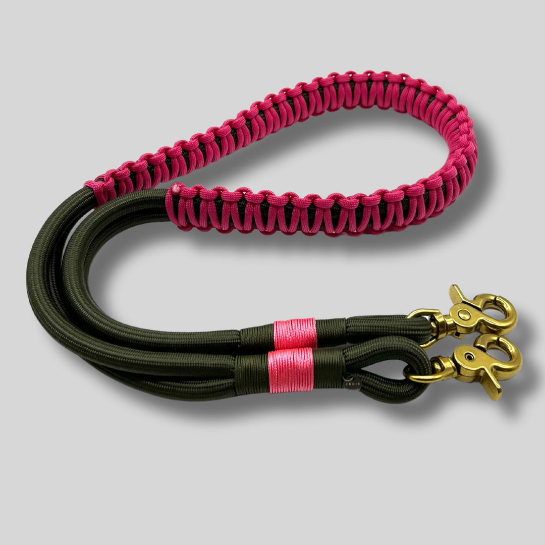 Bag Strap Uno Olive/Pink
