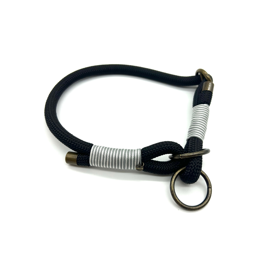 Zughalsband 'Lucky Leash' in Schwarz