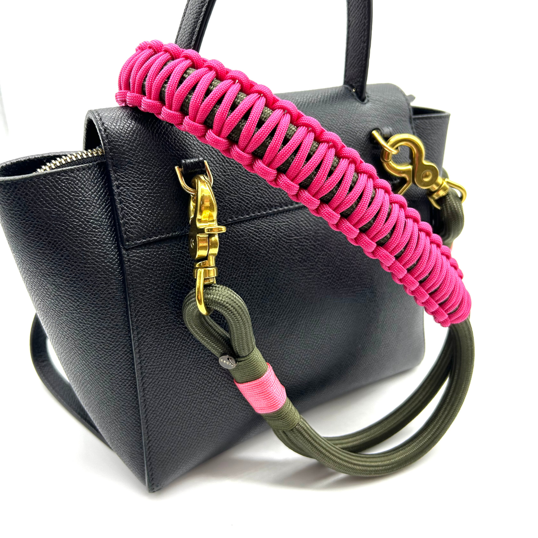Bag Strap Uno Olive/Pink