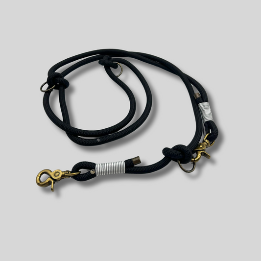 Tauleine 'Lucky Leash' in Schwarz