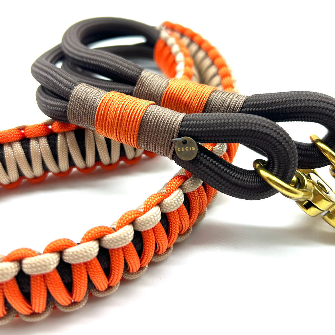 Bag Strap Duo Braun/Orange