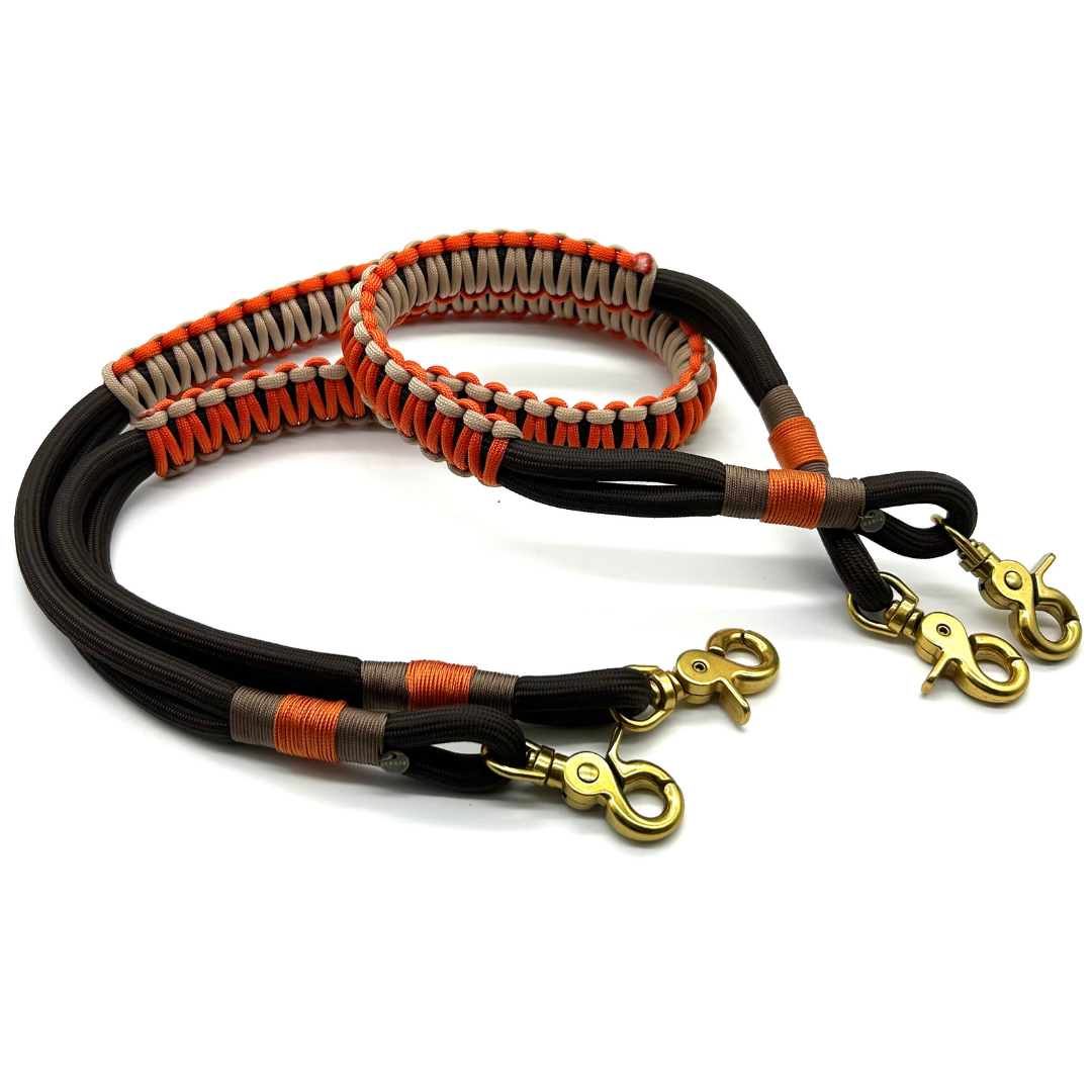 Bag Strap Duo Braun/Orange