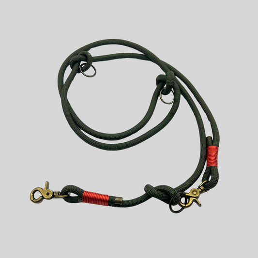 Tauleine 'Lucky Leash' in Olive