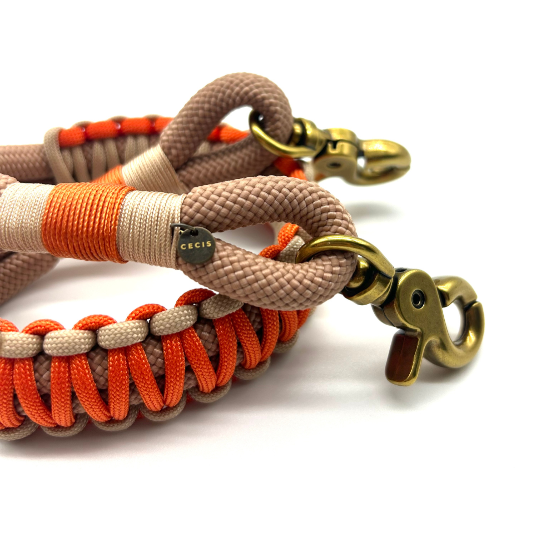 Bag Strap Duo Beige/Orange
