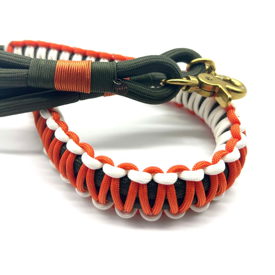 Bag Strap Duo Olive/Orange