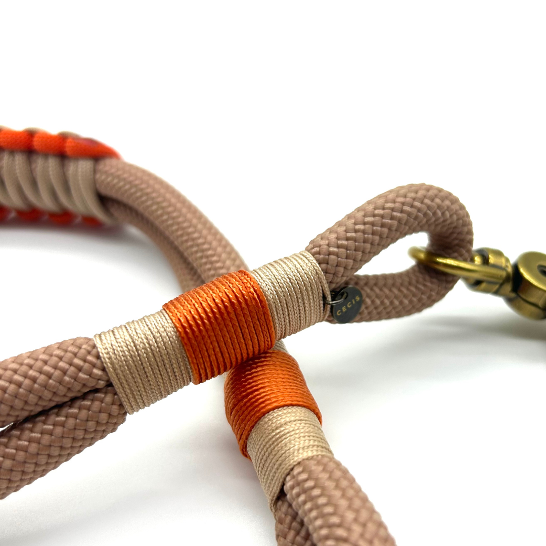 Bag Strap Duo Beige/Orange