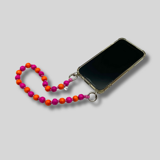 Handykette Short in Pink/Orange