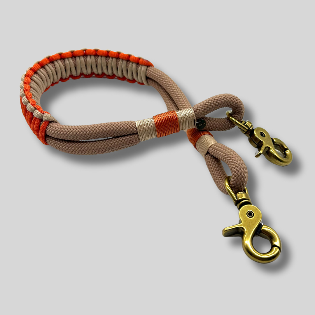 Bag Strap Duo Beige/Orange