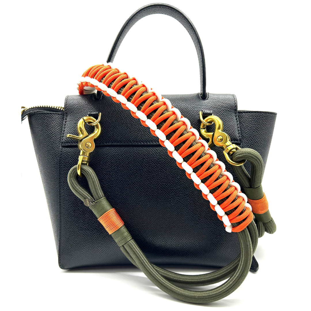 Bag Strap Duo Olive/Orange