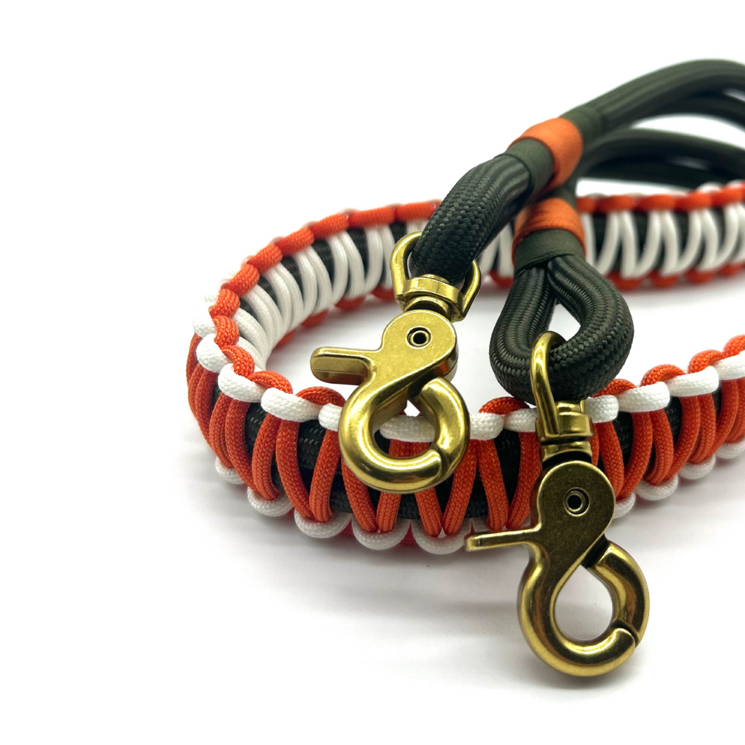Bag Strap Duo Olive/Orange