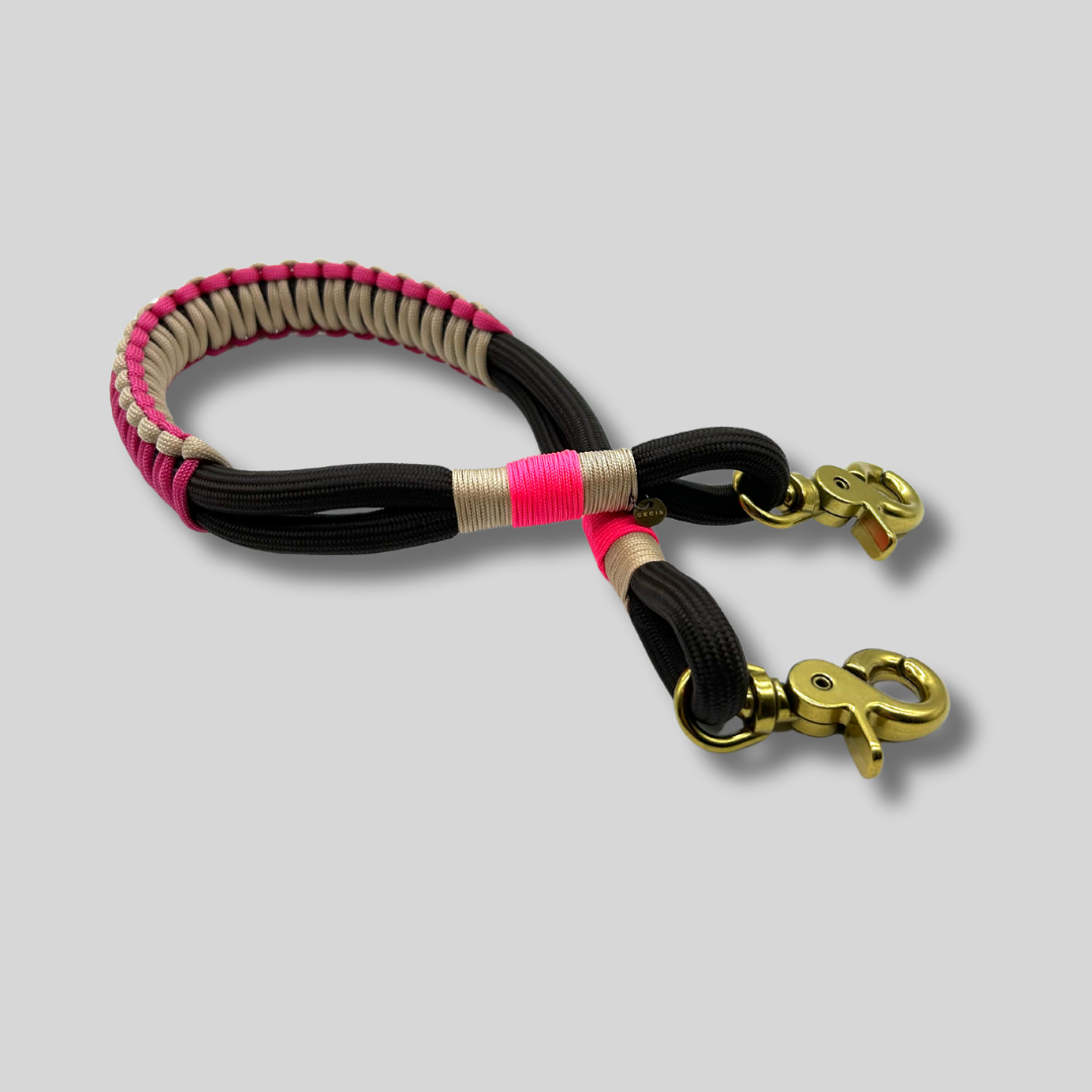 Bag Strap Duo Braun/Pink